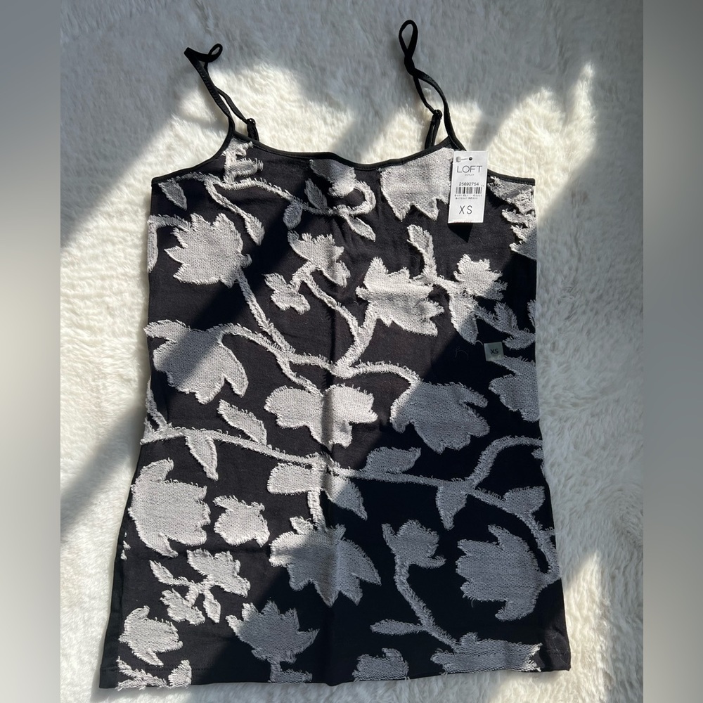Floral tank top